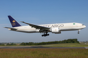 Saudi Arabian Cargo Boeing 777-FFG (HZ-AK71) at  Liege - Bierset, Belgium