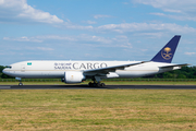 Saudi Arabian Cargo Boeing 777-FFG (HZ-AK71) at  Maastricht-Aachen, Netherlands