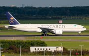 Saudi Arabian Cargo Boeing 777-FFG (HZ-AK72) at  Amsterdam - Schiphol, Netherlands