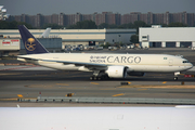 Saudi Arabian Cargo Boeing 777-FFG (HZ-AK72) at  New York - John F. Kennedy International, United States