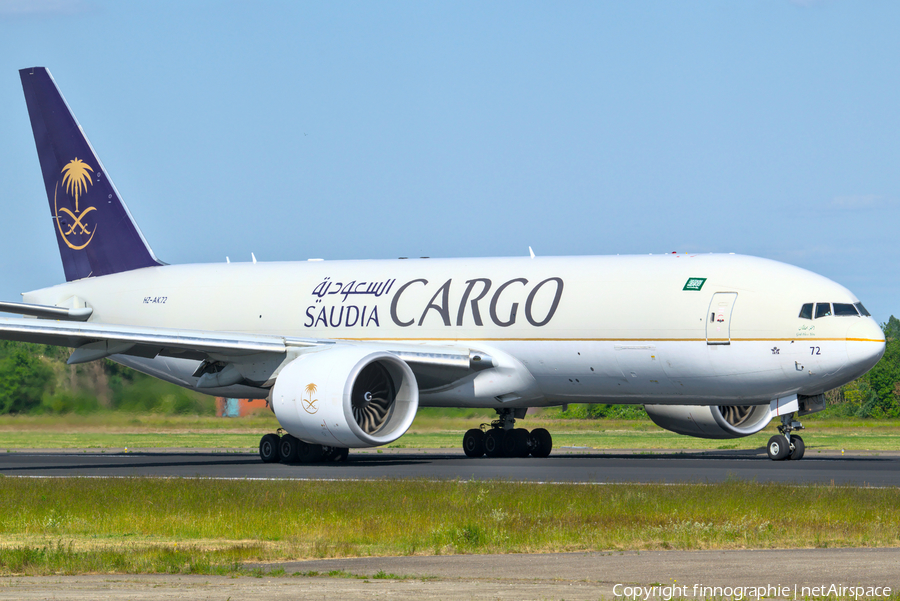 Saudi Arabian Cargo Boeing 777-FFG (HZ-AK72) | Photo 420064