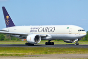 Saudi Arabian Cargo Boeing 777-FFG (HZ-AK72) at  Maastricht-Aachen, Netherlands