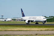 Saudi Arabian Cargo Boeing 777-FFG (HZ-AK72) at  Maastricht-Aachen, Netherlands