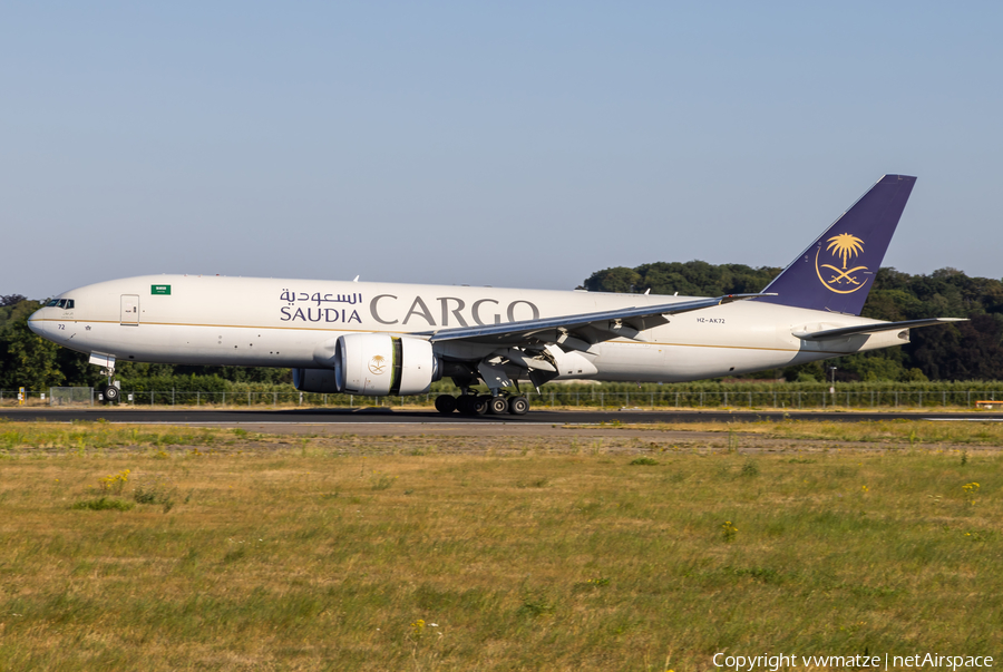 Saudi Arabian Cargo Boeing 777-FFG (HZ-AK72) | Photo 521987