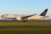 Saudi Arabian Cargo Boeing 777-FFG (HZ-AK73) at  Amsterdam - Schiphol, Netherlands