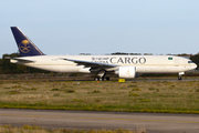 Saudi Arabian Cargo Boeing 777-FFG (HZ-AK74) at  Maastricht-Aachen, Netherlands