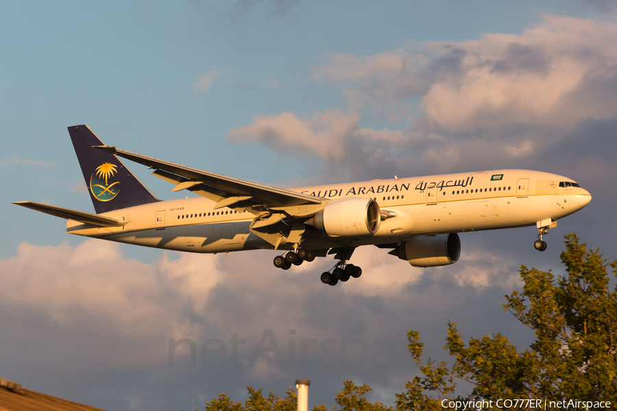 Saudi Arabian Airlines Boeing 777-268(ER) (HZ-AKB) | Photo 58285