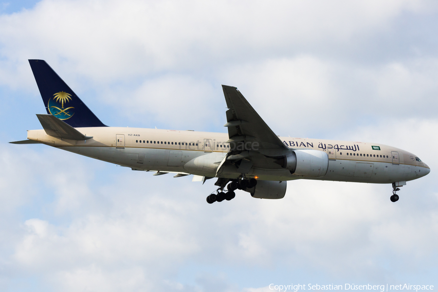 Saudi Arabian Airlines Boeing 777-268(ER) (HZ-AKB) | Photo 164962