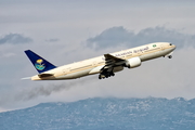 Saudi Arabian Airlines Boeing 777-268(ER) (HZ-AKB) at  Madrid - Barajas, Spain