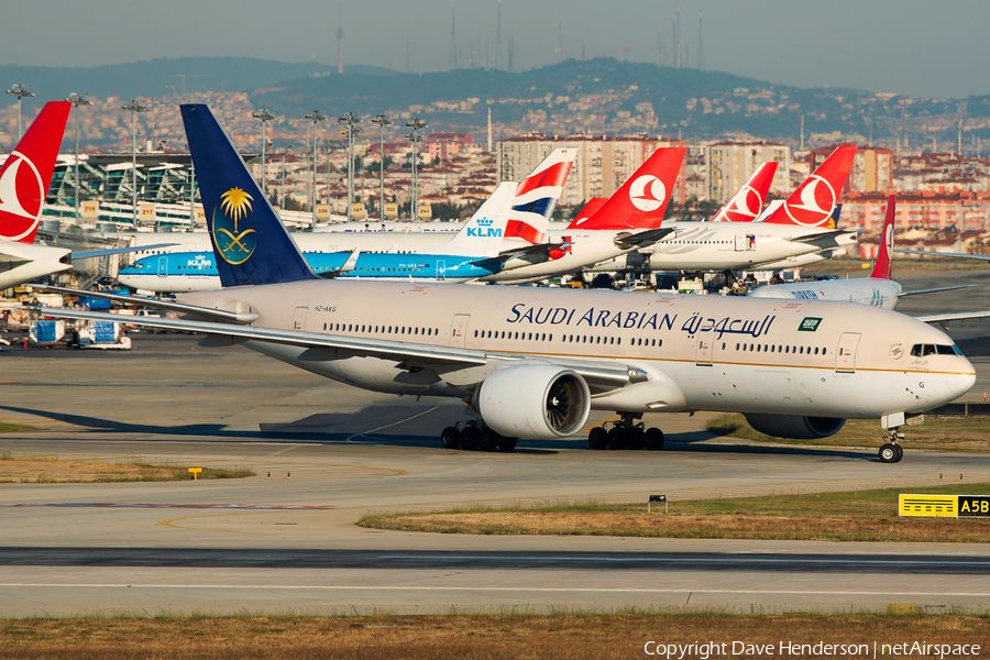 Saudi Arabian Airlines Boeing 777-268(ER) (HZ-AKG) | Photo 33438