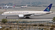 Saudi Arabian Airlines Boeing 777-268(ER) (HZ-AKI) at  Madrid - Barajas, Spain