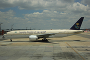 Saudi Arabian Airlines Boeing 777-268(ER) (HZ-AKR) at  Johannesburg - O.R.Tambo International, South Africa