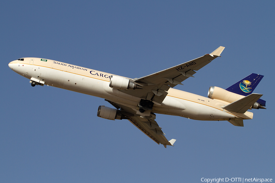 Saudi Arabian Cargo McDonnell Douglas MD-11F (HZ-AND) | Photo 286267