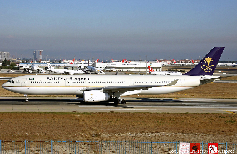 Saudi Arabian Airlines Airbus A330-343 (HZ-AQ12) | Photo 194569