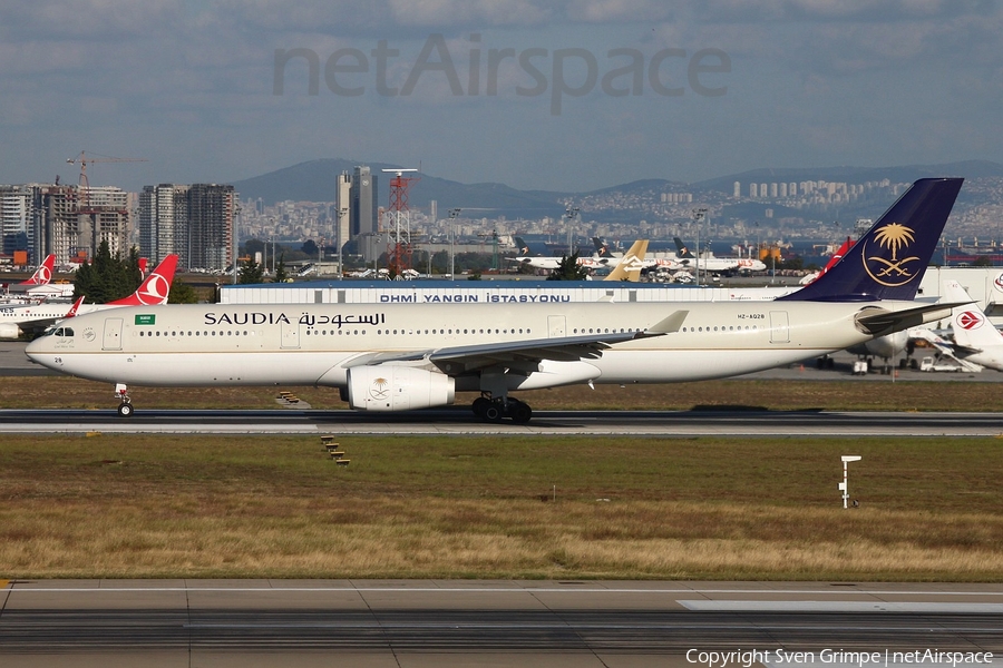 Saudi Arabian Airlines Airbus A330-343 (HZ-AQ28) | Photo 277150