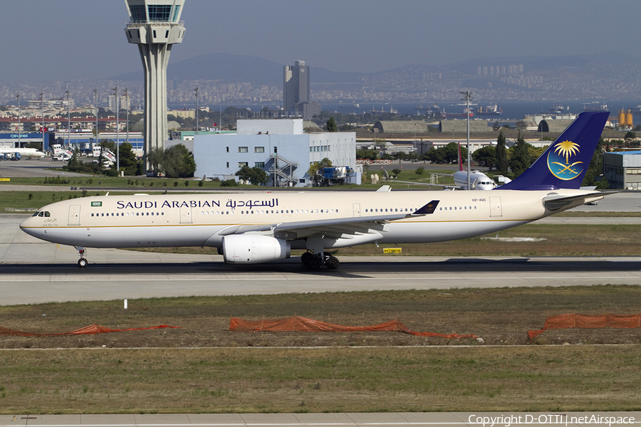 Saudi Arabian Airlines Airbus A330-343X (HZ-AQC) | Photo 317244