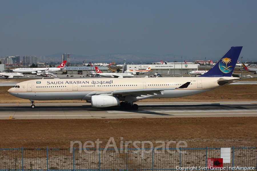 Saudi Arabian Airlines Airbus A330-343 (HZ-AQE) | Photo 88279
