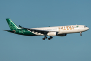 Saudi Arabian Airlines Airbus A330-343 (HZ-AQE) at  Milan - Malpensa, Italy