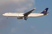 Saudi Arabian Airlines Airbus A330-343X (HZ-AQK) at  Dubai - International, United Arab Emirates