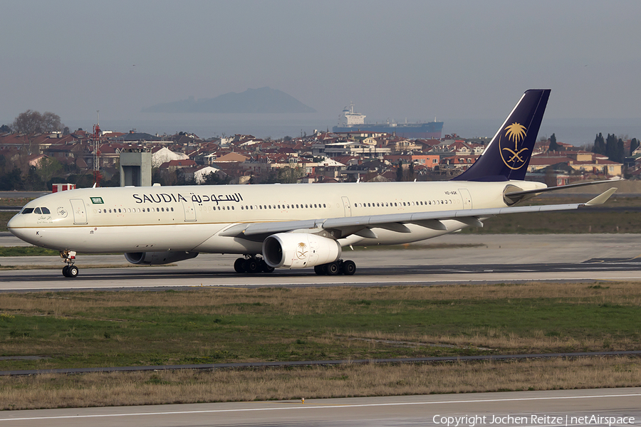 Saudi Arabian Airlines Airbus A330-343X (HZ-AQK) | Photo 83804