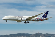 Saudi Arabian Airlines Boeing 787-9 Dreamliner (HZ-AR13) at  Barcelona - El Prat, Spain