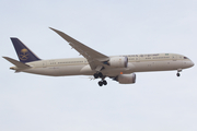 Saudi Arabian Airlines Boeing 787-9 Dreamliner (HZ-AR13) at  Madrid - Barajas, Spain