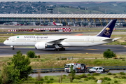 Saudi Arabian Airlines Boeing 787-9 Dreamliner (HZ-AR22) at  Madrid - Barajas, Spain