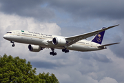 Saudi Arabian Airlines Boeing 787-9 Dreamliner (HZ-ARG) at  London - Heathrow, United Kingdom