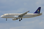 Saudi Arabian Airlines Airbus A320-214 (HZ-AS11) at  Frankfurt am Main, Germany