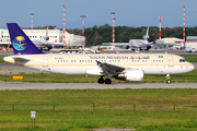 Saudi Arabian Airlines Airbus A320-214 (HZ-AS12) at  Milan - Malpensa, Italy
