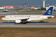 Saudi Arabian Airlines Airbus A320-214 (HZ-AS39) at  Istanbul - Ataturk, Turkey