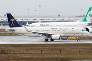 Saudi Arabian Airlines Airbus A320-214 (HZ-AS62) at  Milan - Malpensa, Italy