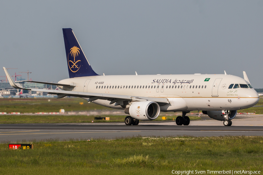 Saudi Arabian Airlines Airbus A320-214 (HZ-AS68) | Photo 325532