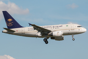 Saudi Arabian Royal Flight Airbus A318-112(CJ) Elite (HZ-AS99) at  Hamburg - Fuhlsbuettel (Helmut Schmidt), Germany