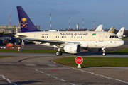 Saudi Arabian Royal Flight Airbus A318-112(CJ) Elite (HZ-AS99) at  Hamburg - Fuhlsbuettel (Helmut Schmidt), Germany