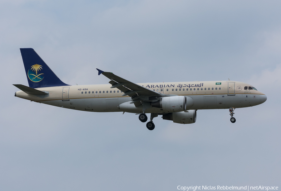 Saudi Arabian Airlines Airbus A320-214 (HZ-ASA) | Photo 243291