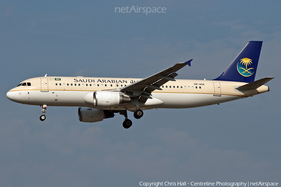 Saudi Arabian Airlines Airbus A320-214 (HZ-ASA) | Photo 3469