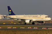 Saudi Arabian Airlines Airbus A320-214 (HZ-ASA) at  Frankfurt am Main, Germany
