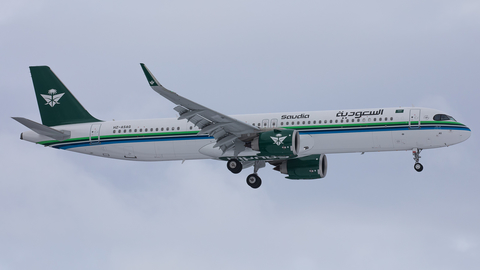 Saudi Arabian Airlines Airbus A321-251NX (HZ-ASAG) at  Frankfurt am Main, Germany