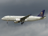 Saudi Arabian Airlines Airbus A320-214 (HZ-ASB) at  Frankfurt am Main, Germany