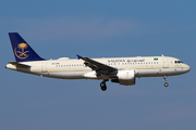 Saudi Arabian Airlines Airbus A320-214 (HZ-ASB) at  Frankfurt am Main, Germany