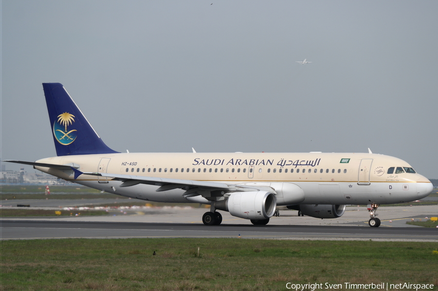 Saudi Arabian Airlines Airbus A320-214 (HZ-ASD) | Photo 106468