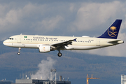 Saudi Arabian Airlines Airbus A320-214 (HZ-ASD) at  Frankfurt am Main, Germany