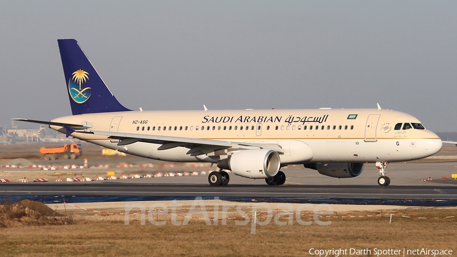 Saudi Arabian Airlines Airbus A320-214 (HZ-ASG) | Photo 208711