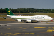 Saudi Arabian Government Boeing 747-468 (HZ-HM1) at  Hamburg - Fuhlsbuettel (Helmut Schmidt), Germany
