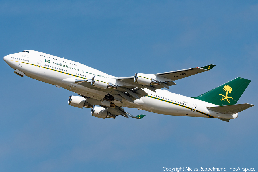 Saudi Arabian Government Boeing 747-468 (HZ-HM1) | Photo 518776