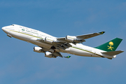 Saudi Arabian Government Boeing 747-468 (HZ-HM1) at  Hamburg - Fuhlsbuettel (Helmut Schmidt), Germany