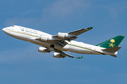 Saudi Arabian Government Boeing 747-468 (HZ-HM1) at  Hamburg - Fuhlsbuettel (Helmut Schmidt), Germany