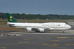 Saudi Arabian Government Boeing 747-468 (HZ-HM1) at  Hamburg - Fuhlsbuettel (Helmut Schmidt), Germany