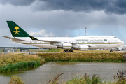 Saudi Arabian Government Boeing 747-468 (HZ-HM1) at  Hamburg - Fuhlsbuettel (Helmut Schmidt), Germany